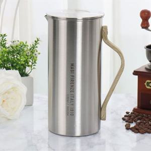 스텐 트렌디한 물병 업소용 물통 워터 저그 냉장고 물병 1500ml