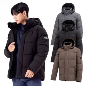 콜핑 2184OK539M 웰론 헤비 남자 겨울 푸퍼 후드 숏패딩 점퍼