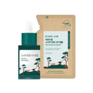 라운드랩 소나무 진정 시카 앰플 30ml+리필 30ml (AD)