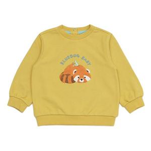 [블루독베이비8] 25FW (YE)애니멀 코지 스웨트셔츠 A HJ (45A1433405) (BLUEDOG BABY 유아 출산 백일 선물