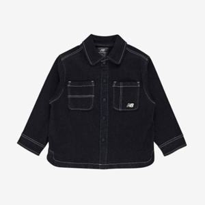 뉴발란스 키즈 인디고 데님 셔켓 B1 NK9DF3302U 55