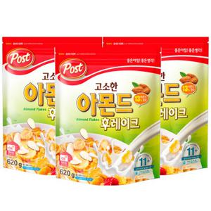 포스트 고소한 아몬드 후레이크620g x 3개+사은품랜덤증정