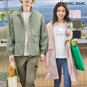 홈플안동 뱅뱅 HC21 후드탈착 나일론 롱 점퍼 NUK137
