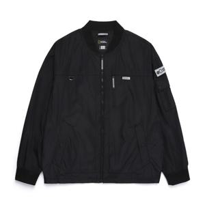 내셔널지오그래픽 N251MJP140 NRN 로우머스 항공 점퍼 BLACK
