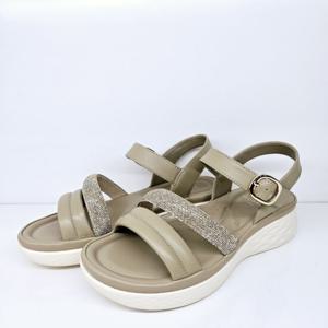 [엘칸토]천연 양가죽 여성 쿠션 샌들 (3.5CM) LCWW54U526-37_KG