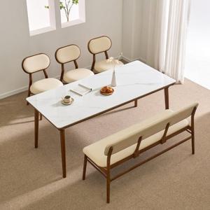 CZ2425 세라믹 6인용 원목 벤치 식탁세트 1800 1color