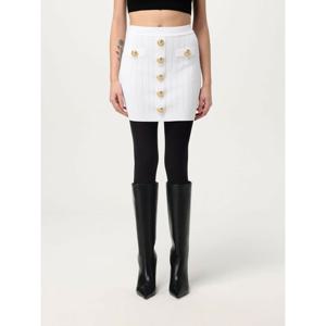 [BALMAIN] 라프리마 여성 스커트 EF1LB290KB07 0FA 화이트 /6