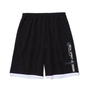 [인터크루]5부라벨장식매쉬반바지 블랙 ITZ2RS01ABK