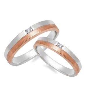 라디오사 18K 커플링 LK18JJ-10426WM 남녀한쌍