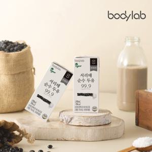 바디랩 서리태 순수두유 99.9 190ml 24팩 x 2박스(총 48팩)