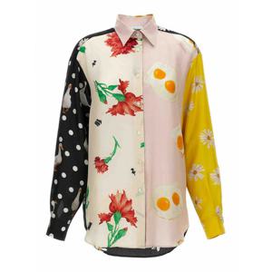 [MOSCHINO] 라프리마 여성 셔츠 패치워크 프린트 023605671888 Multicolour /8