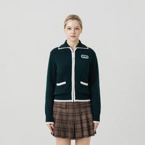 [마틴골프]여성 뽀글이 풀 집업 가디건 (QW0ECD40123)