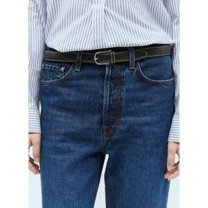 25 FW 토템 여성 슬림 가죽 벨트 tot0255049blk