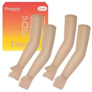[삭스팡]UV 자외선 차단 스포츠 쉘론 쿨토시/팔토시 2P X 2SET