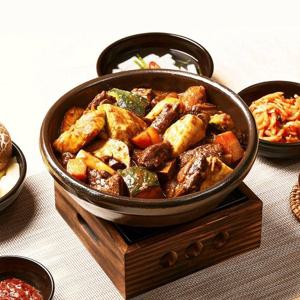 [산정마을] 홈파티 캠핑 집들이 오리지널 한돈 돼지 갈비 갈비찜 700gX3팩