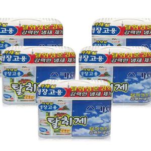 해피룸 냉장고탈취제 150g(스카이향)x(5개) 김치냄새 (W31DE78)