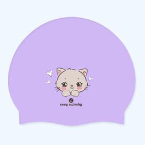 실리콘 수모 디자인 제작 키즈캡 마이키티 라벤더