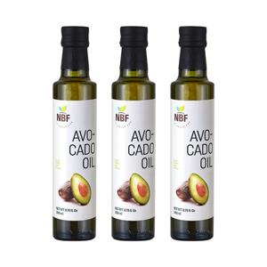 엑스트라버진 아보카도 오일 260ml x 3병 세트/ 비정제 /냉압착오일