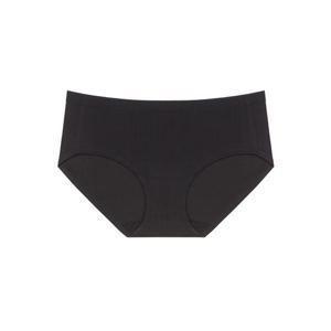[크로커다일 이너웨어]감탄브라 인견쿨 슬림 V넥 스트랍 블랙 팬티 CDWPT1N91T