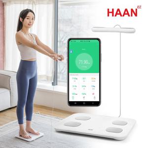 [한경희]정확HAAN 스마트 인바디 체중계 HEWM-B100WT W