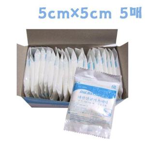 일반멸균거즈 약(5cmX5cm)X5매 20포 X3개 외상치료