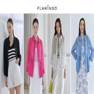[런칭가 77,000원][후라밍고] 25SS 에어 터치 라이트 시스루 재킷 2종