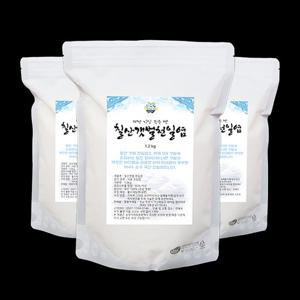 10년 이상 간수 뺀 쓴맛 없는 전남 영광 칠산 갯벌 천일염 1.2kg X 3개 (총 3.6kg)