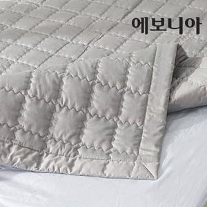 [에보니아] 솔리드 누빔 매트패드 / S,SS,SSS 겸용 매트리스 패드