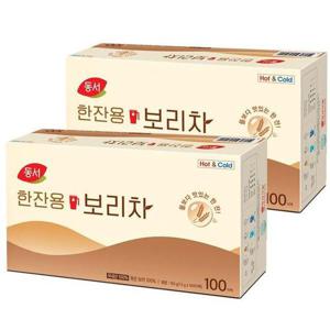 갤러리아_동서 한잔용 보리차  100T x 2개