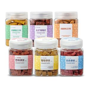 마이또 국내산 강아지 수제간식 180g 6개세트 총 1.08kg