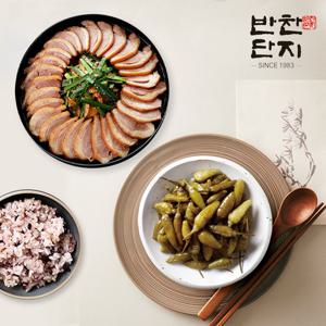 [반찬단지] 훈제오리 슬라이스 800g + 산고추 500g