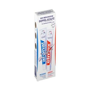 [독일치약]아로날 * 엘멕스 아침저녁 치약 75ml 세트