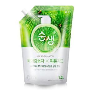 순샘 베이킹소다 X 피톤치드향 1200ml x5개