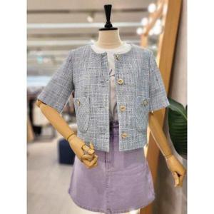 갤러리아_S/S 라운드넥트위드크롭반팔자켓 RREWJK03A