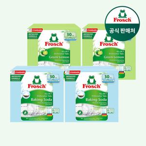 [프로쉬]독일 올인원 식기세척기세제 30개입 4개
