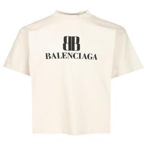 [A94]발렌시아가 764235TSVU49012 남성 티셔츠 반팔티 긴팔티 Balenciaga  Nano BB  T shirt