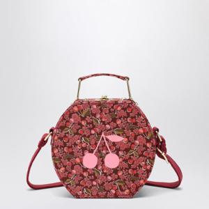 BONPOINT Jadore suitcase bag in red Liberty fabric W05GBAW00011CO/XL_BONPO-651D