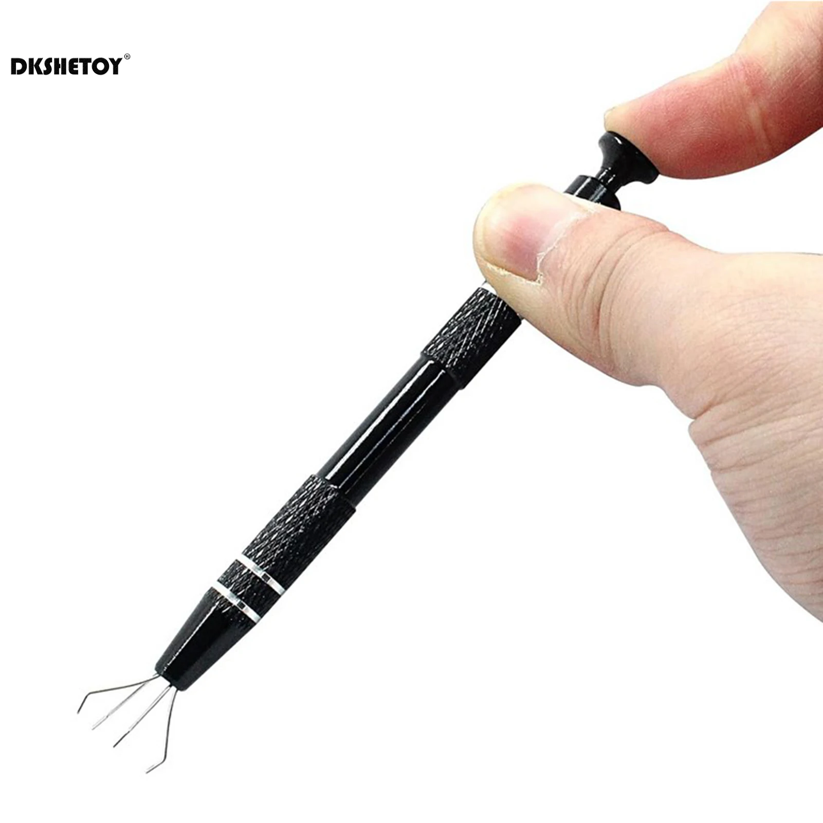 4-Claw 피어싱 볼 그래버 알루미늄 합금 미니 라인 석 클로 핀셋 일일 유지 보수 도구