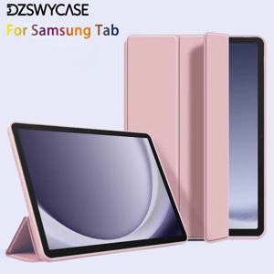 삼성 탭 A9 플러스 11인치, 탭 A9 8.7, S6 라이트 10.4, A8 10.5, A7 라이트 8.7용 실리콘 케이스, 자동 절전/슬립 충격 방지 커버