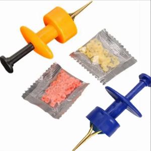 1 세트 지렁이 Bloodworm 클립 입자 미끼 클립 빨간색 벌레 미끼 클립 낚시 태클 낚시 도구 낚시 미끼 탄성