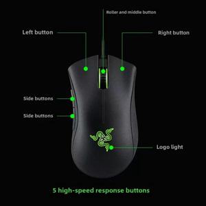 Razer Deathadder Viper Standard Edition 6400 유선 게이밍 마우스 새로운 e스포츠 LOL
