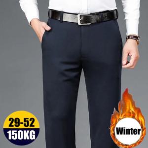 10XL 특대 남성 비즈니스 바지 겨울 남성 바지 남성 캐주얼 정장 재봉 의류 사회 정장 의류 바지 PantsMens