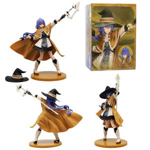 25cm 마술사 Roxy Migurdia 액션 피규어 Mushoku Tensei: Jobless Reincarnation 애니메이션 피규어 PVC 성인 컬렉션 모델 인형 완구