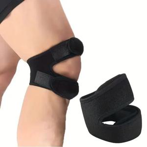 Tcare 1 PCS 스포츠 Kneepad 이중 슬개골 무릎 슬개골 힘줄 지원 스트랩 버팀대 패드 보호대 오픈 무릎 랩 밴드 Fit ness Me