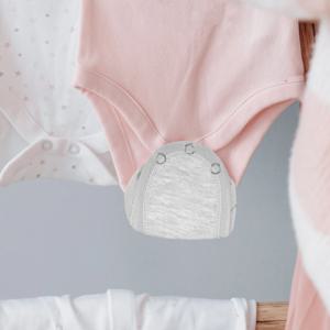 4 Pcs Baby Bodysuit Extender Snaps유아 점프 슈트 확장 알루미늄 합금 부드러운 통기성 편안한 SkinFriendly