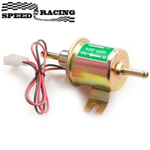 12V/24V 범용 전기 연료 펌프 저압 볼트 고정 와이어 디젤 가솔린 HEP-02A 자동차 기화기 오토바이 ATV