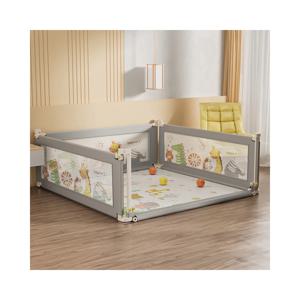 리프트 울타리 어린이 놀이터 야외 실내 놀이 울타리 Tot Kids Play Yard Corral With Child-Lock