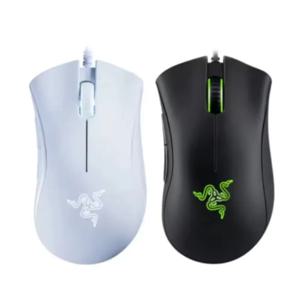 Razer DeathAdder 필수 유선 게임용 마우스 마우스 6400DPI 광학 센서 노트북 PC 게이머를 위한 5개의 독립적 버튼