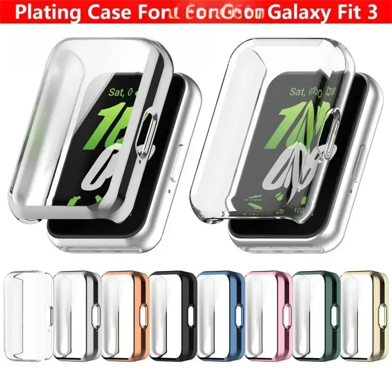 삼성 갤럭시 Fit3 화면 보호기에 대한 케이스 삼성 갤럭시 맞는 3 스트랩 액세서리에 대한 TPU 전체 범위 보호 커버