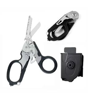 Leatherman Raptor 응급 처치 전문가 접이식 가위 야외 생존 도구 조합 가제트에 대한 전술 구조 가위 교체